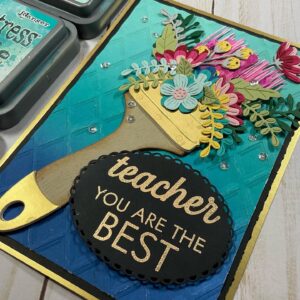Handmade Best Teacher Card